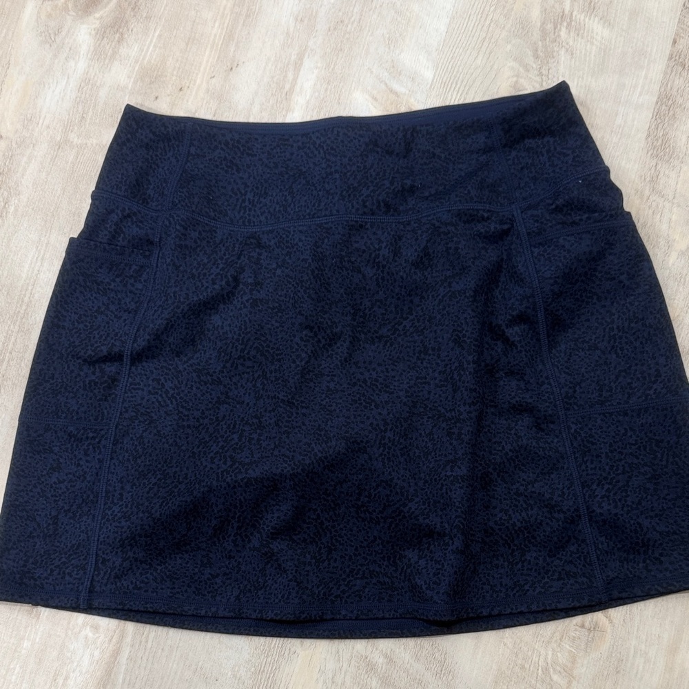 Sketchers Navy Blue Athletic Skort